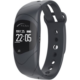 FitArc Reflex Activity Tracker with Water Sensor - Grey/White Strap