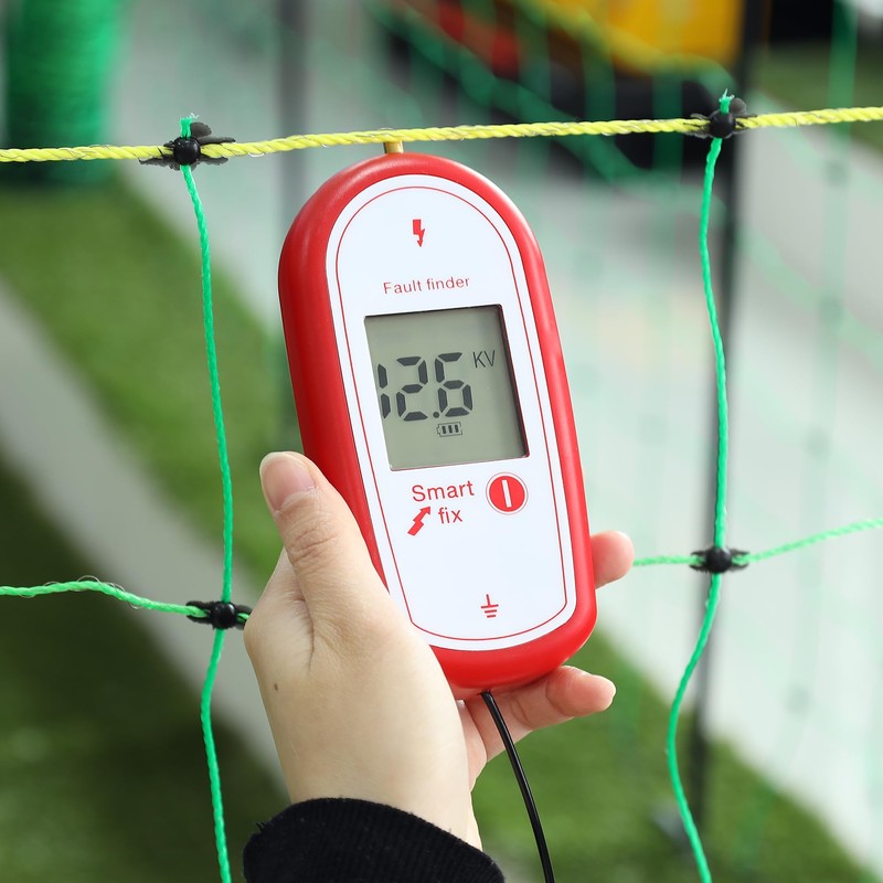 Electric Fence Voltage Tester, Handheld Fence Fault Finder Fence Tester