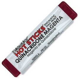 Hot Sticks Encaustic Wax Paints - Quinacridone Magenta