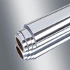 VEELIKE Glossy Metallic Adhesive Silver Vinyl Roll Reflective Non Glass