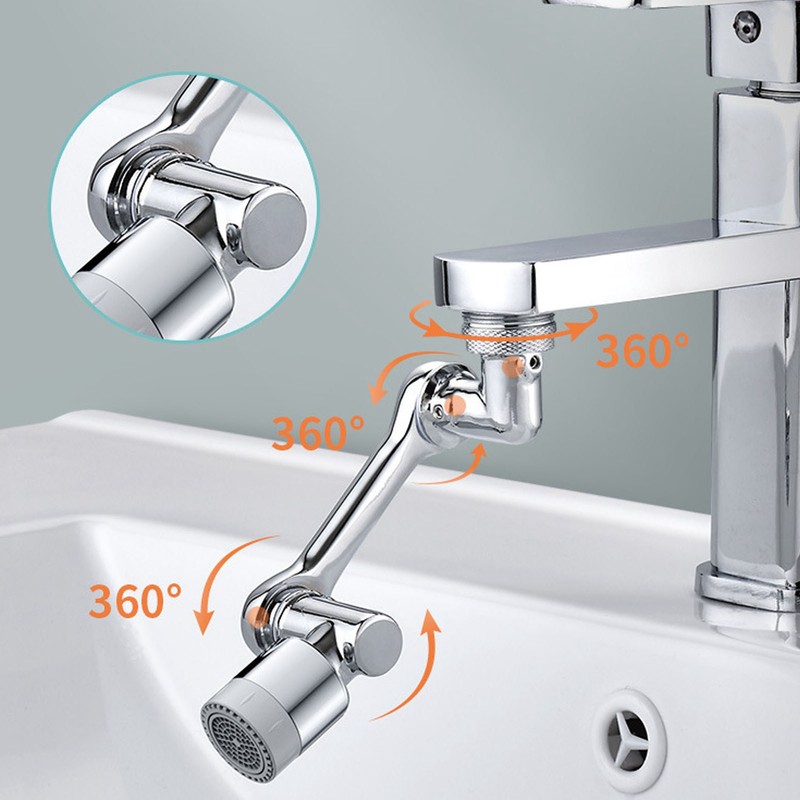 Faucet Extender Rotatable Extension Faucet Light Weight Universal Robotic Arm