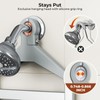 Orimade Aluminum Hanging Shower Caddy Over Head, Adjustable Anti-Slip Bathroom