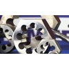 Drill America - DWTSH7/8-20 7/8"-20 Carbon Steel Hex Die, DWT