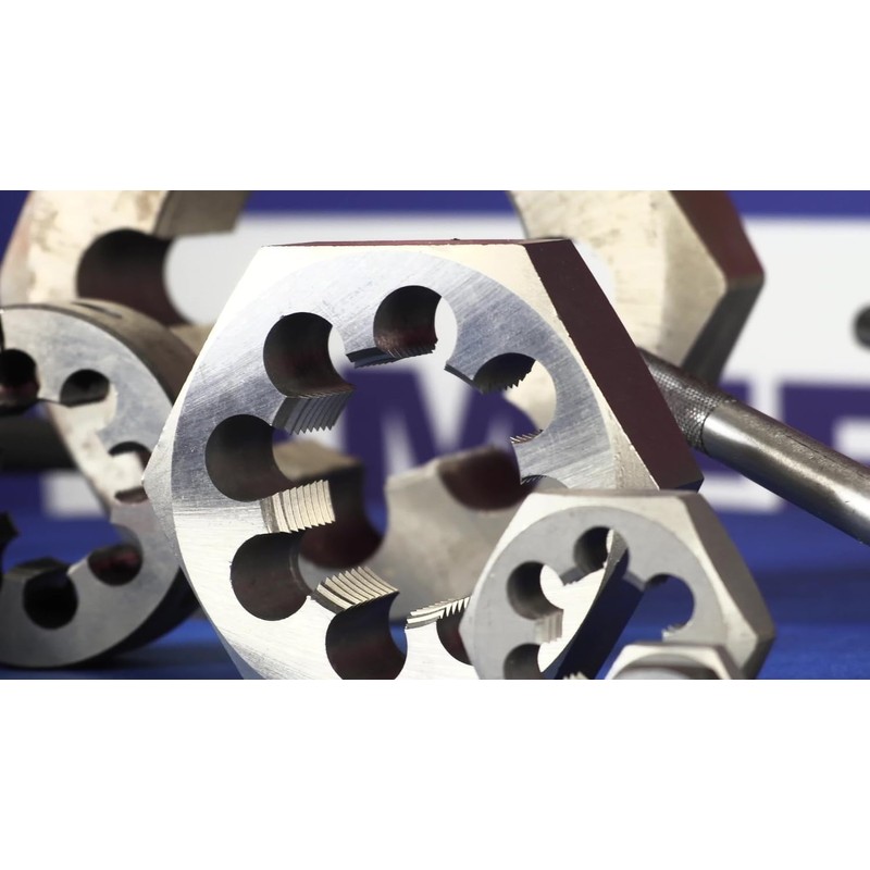 Drill America - DWTSH7/8-20 7/8"-20 Carbon Steel Hex Die, DWT
