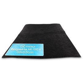 DL-pro Carbon Filter Mat Activated Carbon Filter 38 x 55 cm for Respekta MI 150 K Can be Cut to Size Universal for Cooker Hood