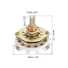 MECCANIXITY 1P9T Rotary Switch 1 Pole 9 Position Band Selector