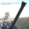 Bike Carbon Fiber Seatpost Saddle Pole Seat Post Tube Bicycle