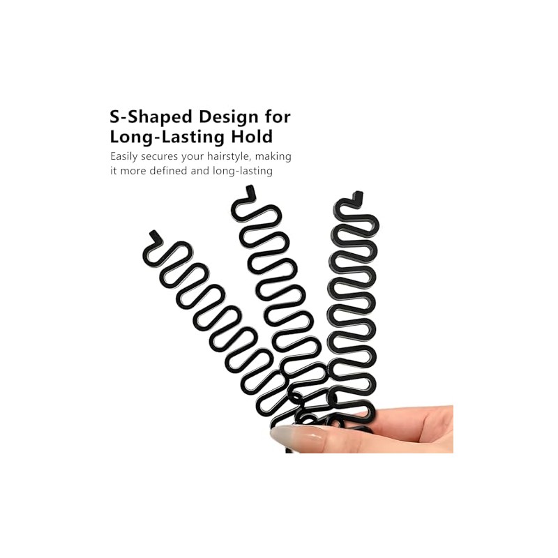 5 Pcs Hair Braiding Tool with Hook, Magic Twist Roller