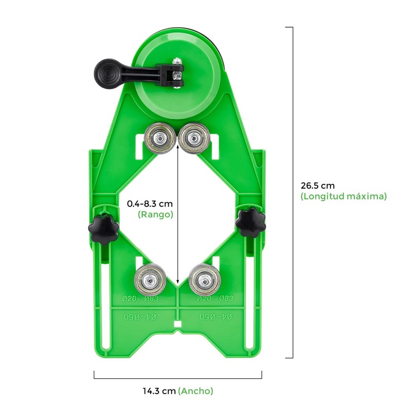 Sacabocados para Metal, OUDAR Broca para Azulejo y Ceramica con