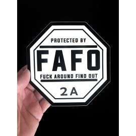 My Patriots Closet 11 Pack F*** Around Find Out Sticker Decal FAFO Golden Age MAGA Vinyl Stickers