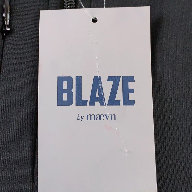 Maevn Blaze Men's Size Small Black Warm-Up Bonded Fleece Scrub