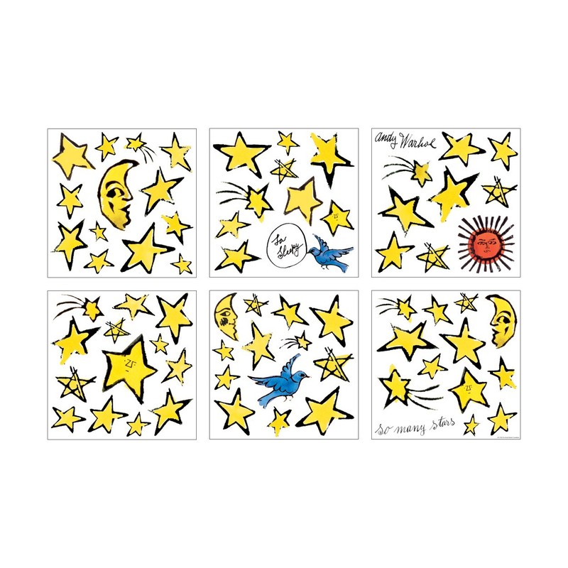 Andy Warhol So Many Stars Wall Decals
