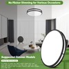 18inch LED Flush Mount Ceiling Light, 50W 5600lm Bright Dimmable