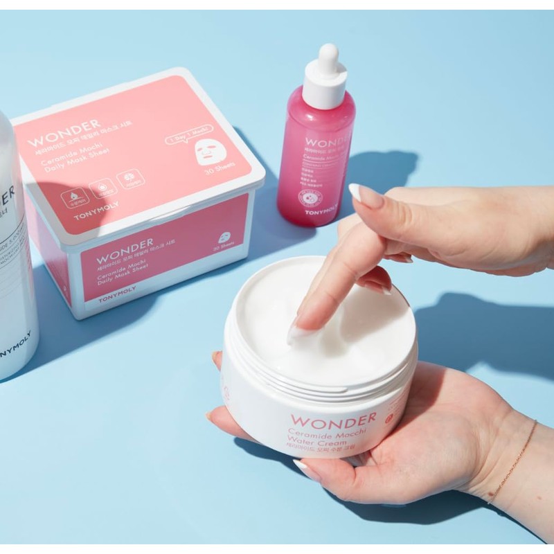 TONYMOLY Wonder Ceramide Mochi Body Cream, Moisturizing Body & Face