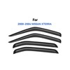 YQAUTEC Window Visors Rain Guards for 2000 2001 2002 2003
