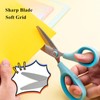 Small Blunt Tip Scissors with Cover Cap, Curved Craft Scissors