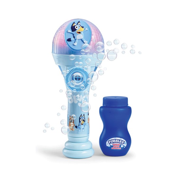 BLUEY Dance Mode Bubble Machine and Toy Microphone | Bluey