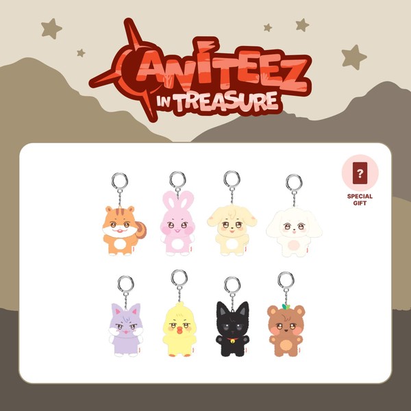 ATEEZ [POB] ATEEZ - MINI PLUSH / 'ANITEEZ in TREASURE'