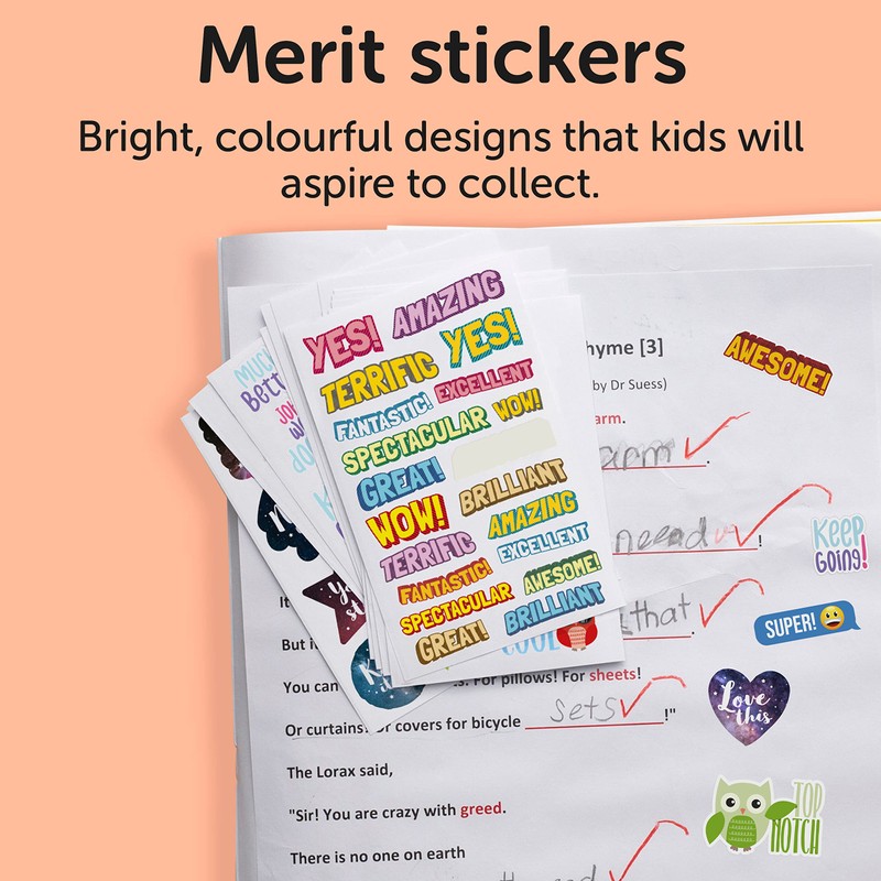 Avery Smiley Faces Merit Stickers (Pack of 300)