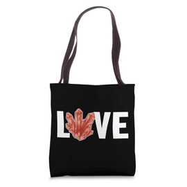 Love Geologist Rockhounding Mineral Collector Tote Bag