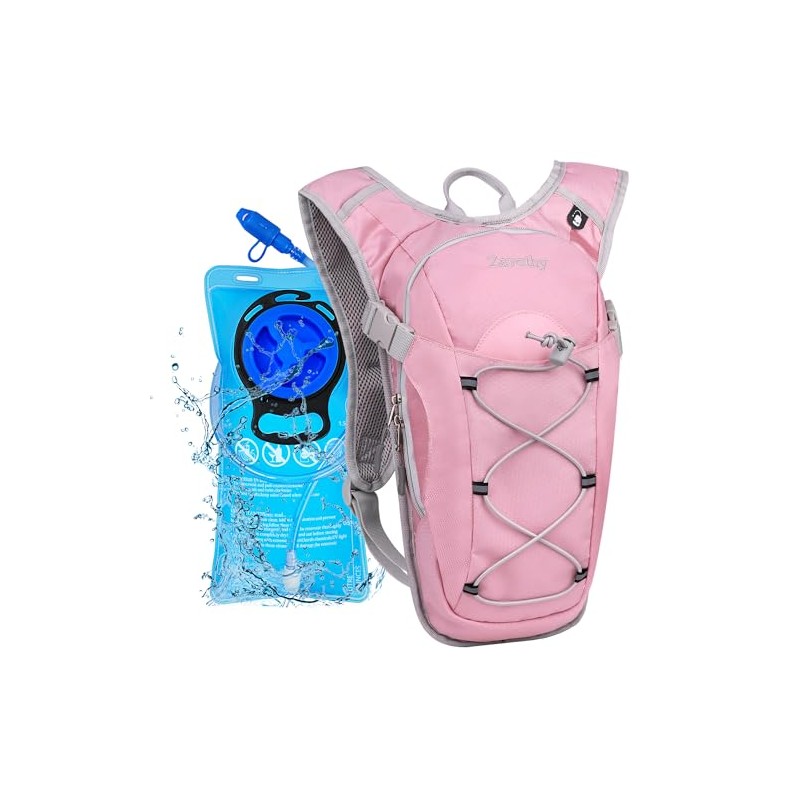 Zavothy Hydration Backpack with 2L Hydration Bladder Water Backpack for