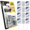 Unbreakable Cubicle Pins for Fabric Walls and Cubicle Decor, Heavy-Duty