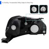 Spec-D Tuning Smoke Lens Headlights Compatible with 1999-2000 Honda Civic