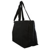 Large Poly Zippered Tote Bag