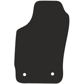 Wielganizator Car Mat - Suitable for Peugeot 306 Pause, Estate, Hatchback 1993-2001 - Velour - Car Accessories - Car Floor Mats - Floor Mat Car - 1 Piece - Black