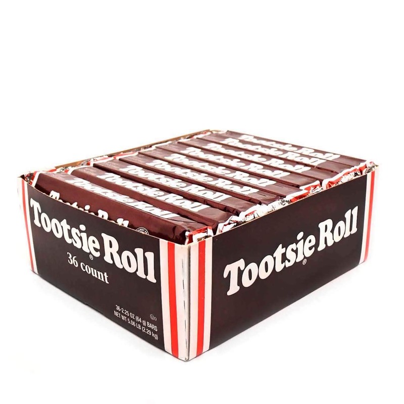 Tootsie Roll Bars, Original Classic Size, Peanut Free, Gluten Free