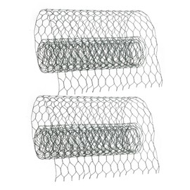 GANAZONO 1roll Floral Wire Netting for Arrangements Mesh for Wreaths Crafts Home Decor Weddings and Events