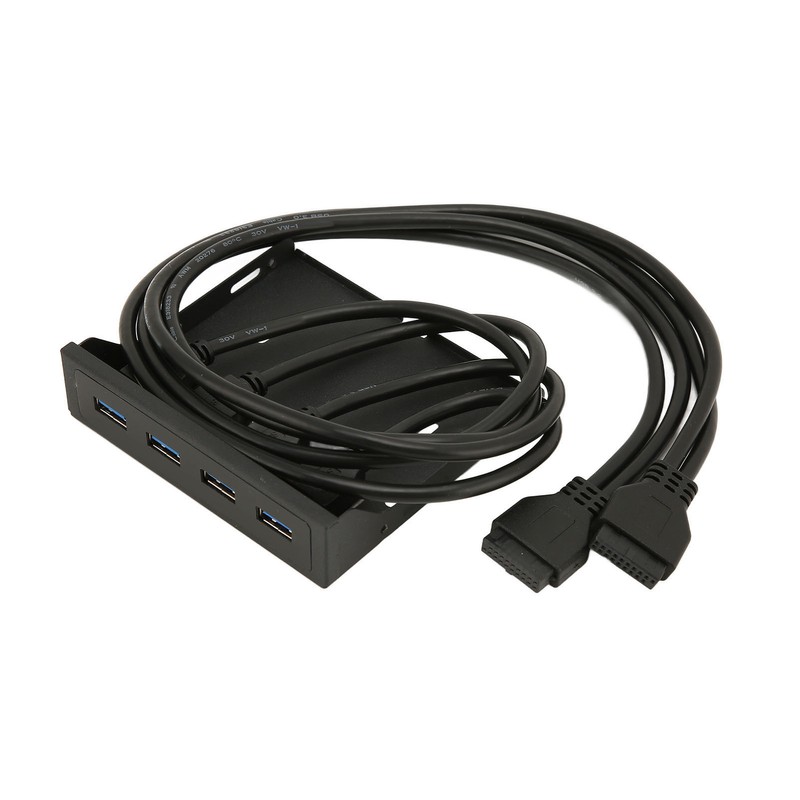 USB Front Panel 4 Ports USB 3.0 Dual 19 Pin