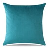 Artscope Luxury Velvet Cushion Covers Decorative Square Pillowcases Soft Solid