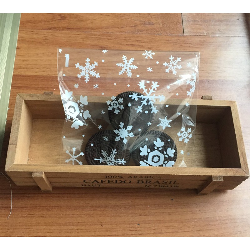 Bilipala Resealable Cellophane Plastic Cookie Bakery Candy Treat Gift Bags,