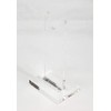 Clearco Single Clear Acrylic Sword Stand,Individual Units for displaying Angled