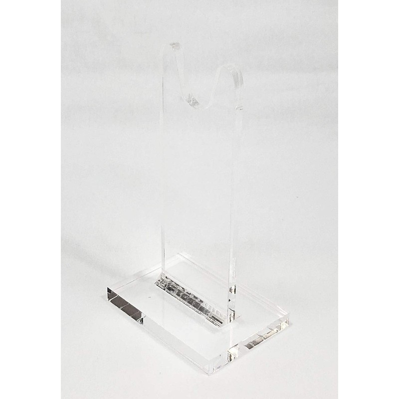 Clearco Single Clear Acrylic Sword Stand,Individual Units for displaying Angled