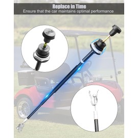 QAGGUM Choke Cable Compatible with Yamaha G16 G20 G21 G22 1996-2007 Gas Golf Cart Models Replace JN6-F6331-11-00 JU0-F6331-00-00, 12.75" Length