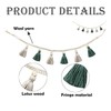 Pack of 2 Basicon Boho Tassel Garland, 10 x 90