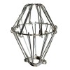 BulbsCo Polished Nickel Small Wire Lamp Guard - Cage
