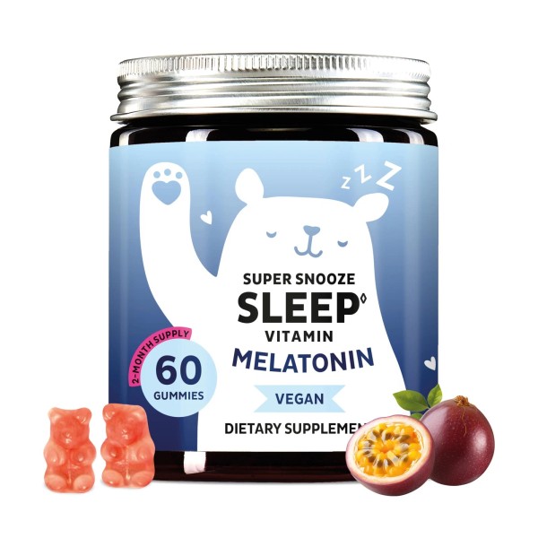 Bears with Benefits Vegan Melatonin 5mg Gummies Sleep Gummies for