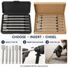 SDS Plus Chisel Set 250mm Hammer Drill Bits for Concrete,