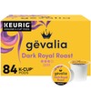 Gevalia Dark Royal Roast Dark Roast K‐Cup Coffee Pods, 84