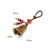 Lanito Feng Shui Feng Chime, Brass, Six Shui Shui, Five