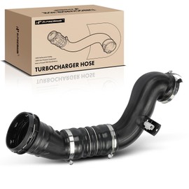 A-Premium Cold Side Intercooler Pipe Outlet Duct Hose w/IAT Compatible with Ford - 2011-2016 - F250 Super Duty, F350 Super Duty, F450 Super Duty, F550 Super Duty, V8 6.7L Diesel