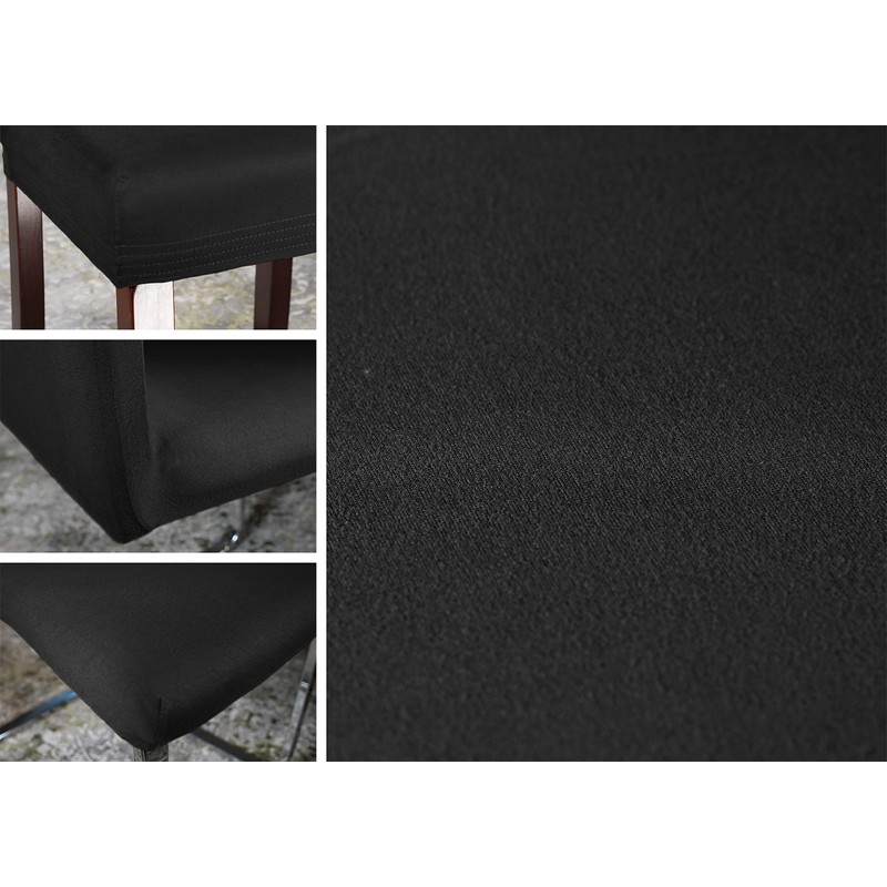 BEAUTEX Microfibre Chair Cover Sets, Microfibre Chair Cover, Elastic Stretch