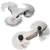 QISF Multi-Purpose 2 Pack Screw Thread Pitch Gauge Tool, Pitch
