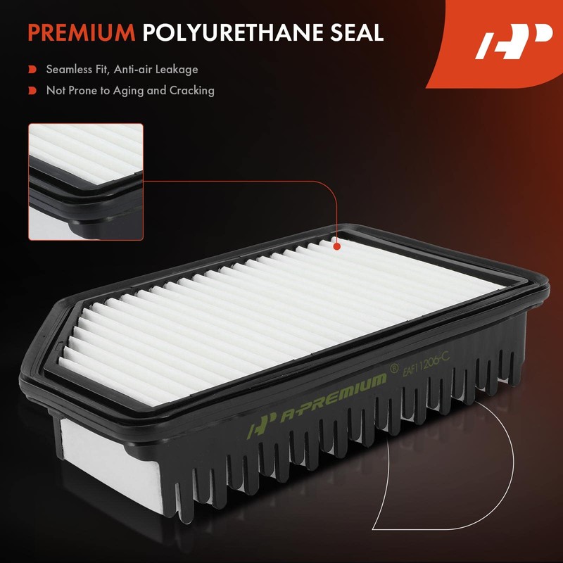 A-Premium 2-PC Engine & Cabin Air Filter with Activated Carbon