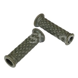 [D's Strano] Perforated Rubber Grip Universal Motorcycle Motorcycle Custom Dress Up (Military Green)