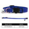 Cat/Kitten Collar with Bell & Reflective Stripes, Quick Safety Buckle
