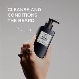 Murdock London Beard Shampoo with Natural Oils - Sulphate Free Shampoo Protects and Soothes Skin & Hair - 8.5 oz